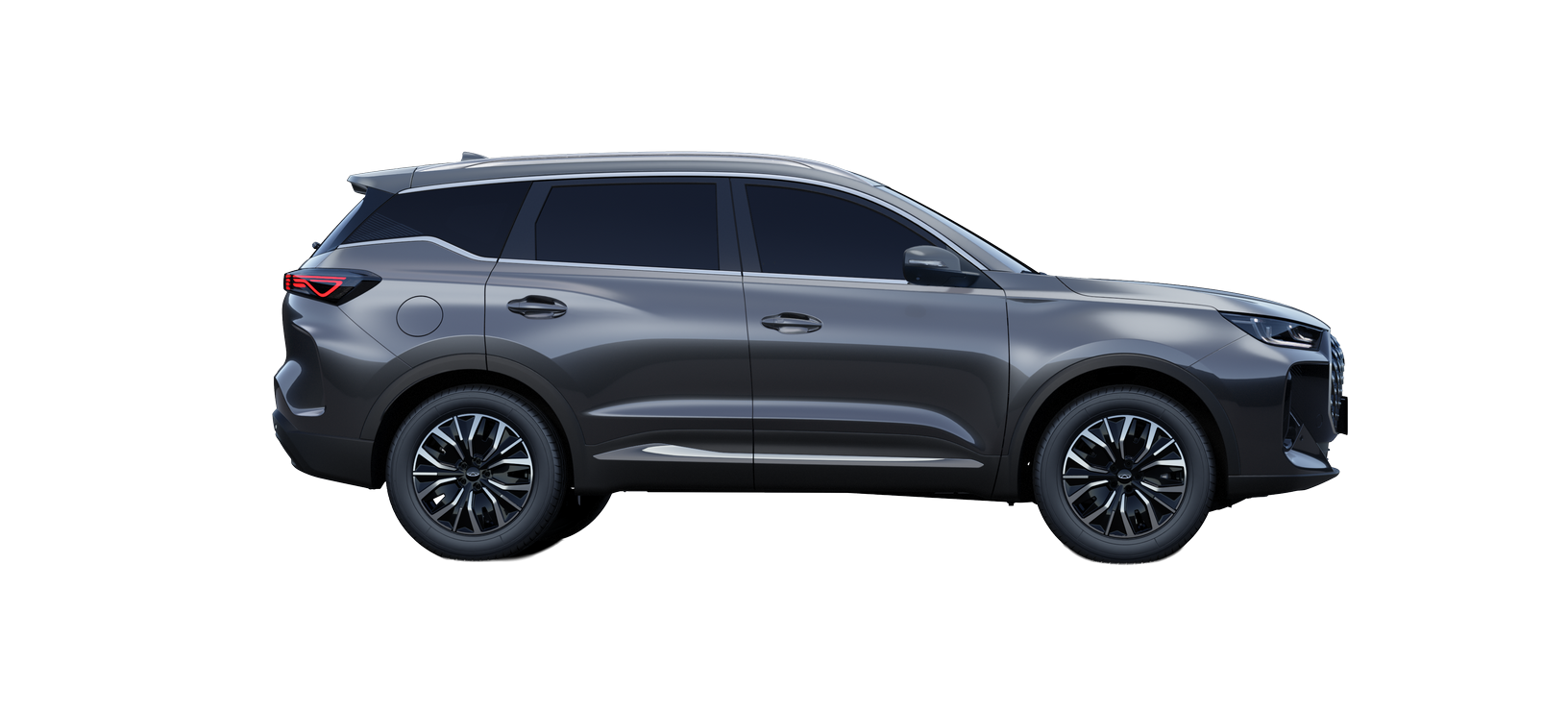 Chery Tiggo 7 Phev, Стальной серый